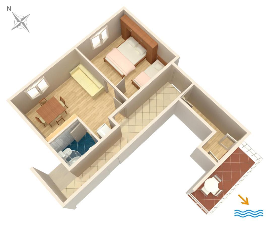 Apartments By The Sea Duce, Omis - 2731 Dugi Rat Exterior photo